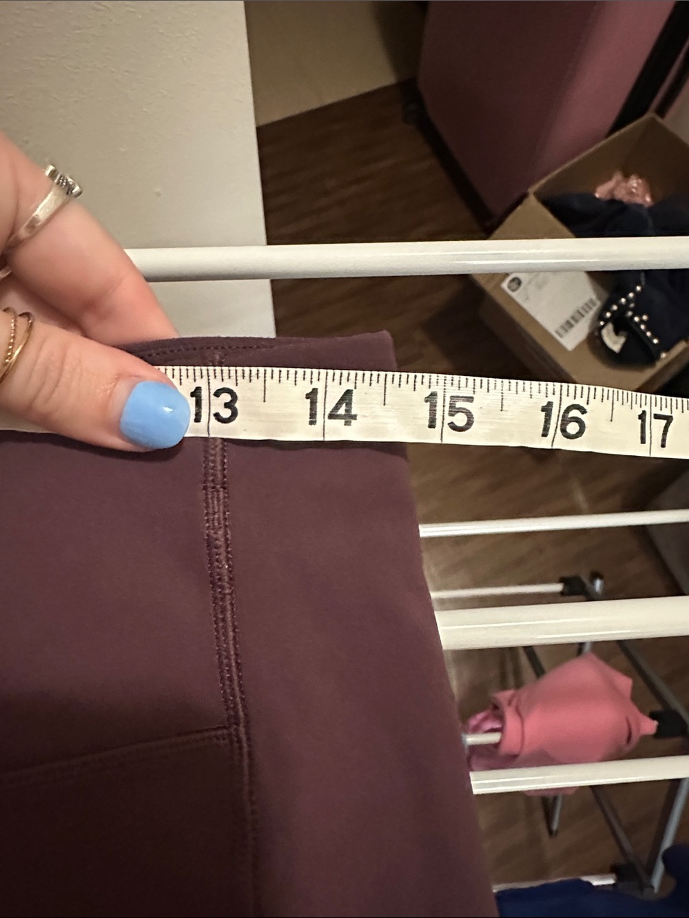 Lululemon Speed Up Tight *28" Arctic Plum W5BMUS Full-On® Luxtreme size 8 - Picture 7 of 9